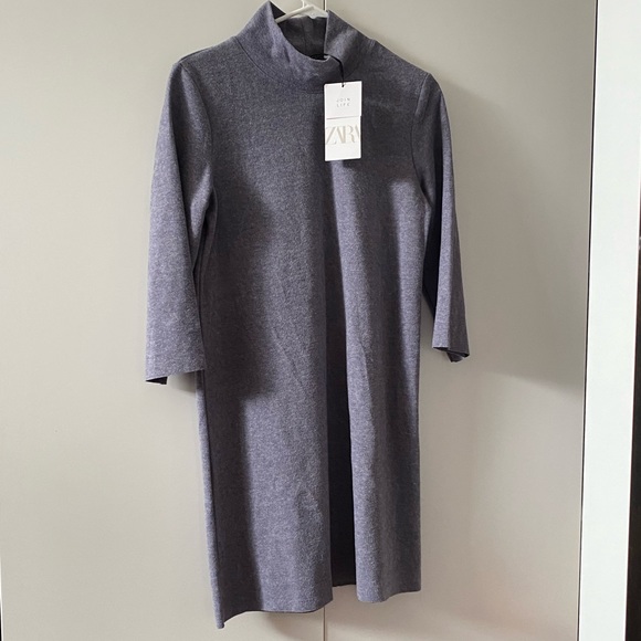 NWT Zara turtleneck dress - Picture 2 of 4